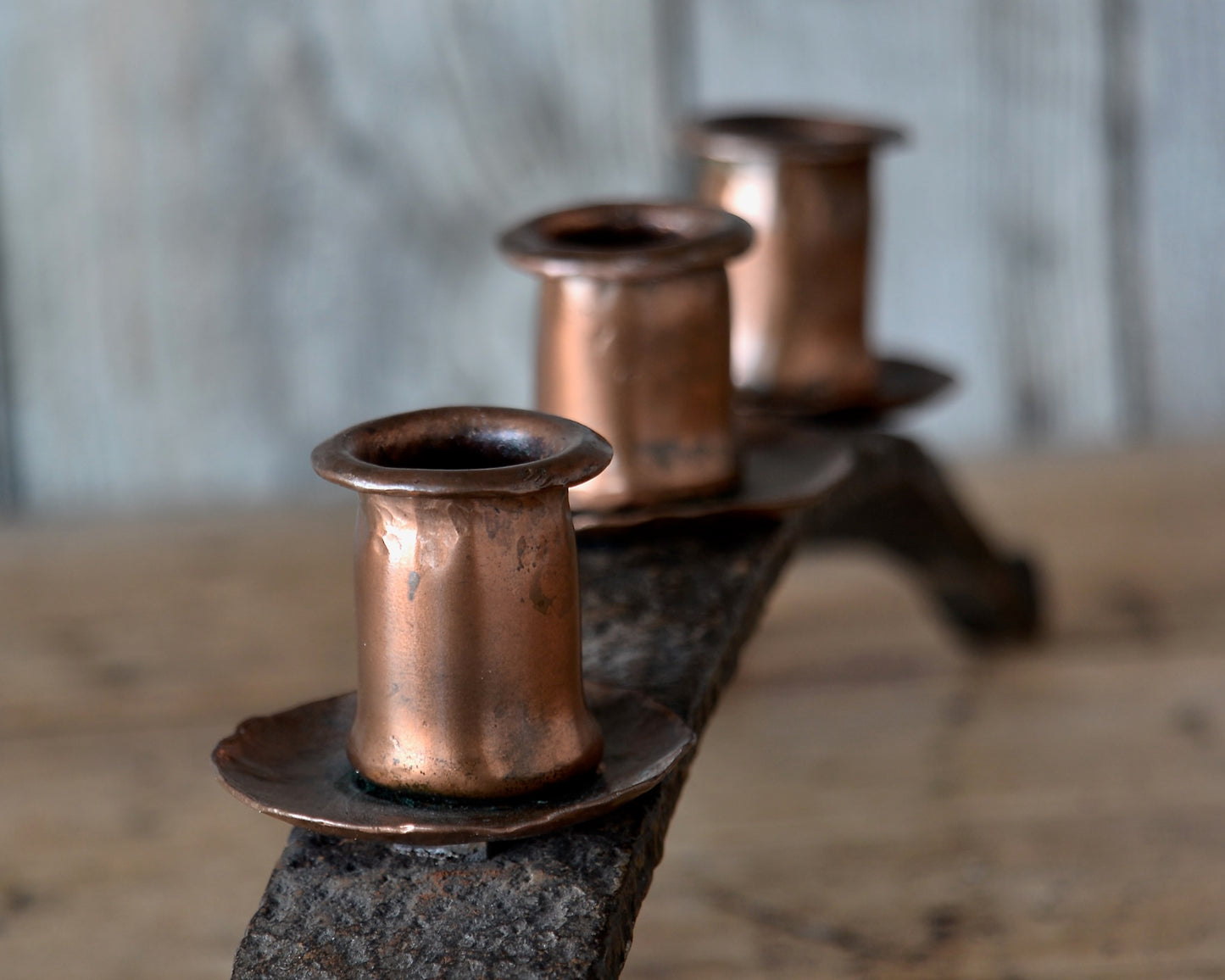 Arts and crafts candelabra