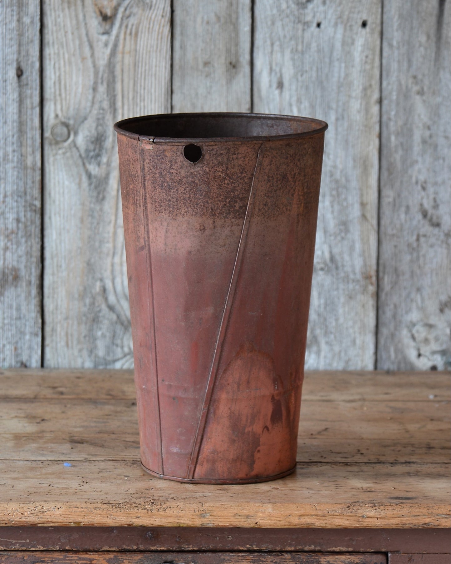 Antique Maple syrup bucket.