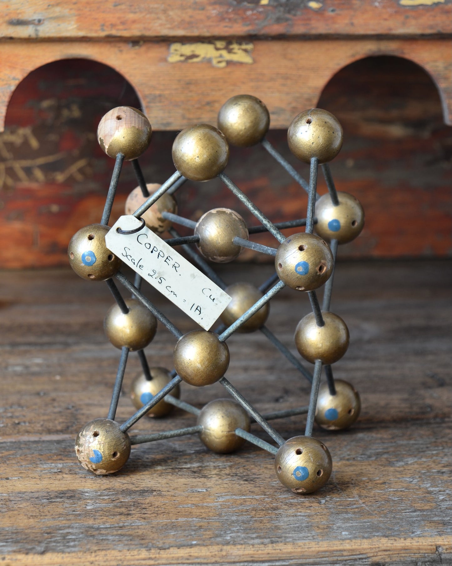 Atomic model - Copper.