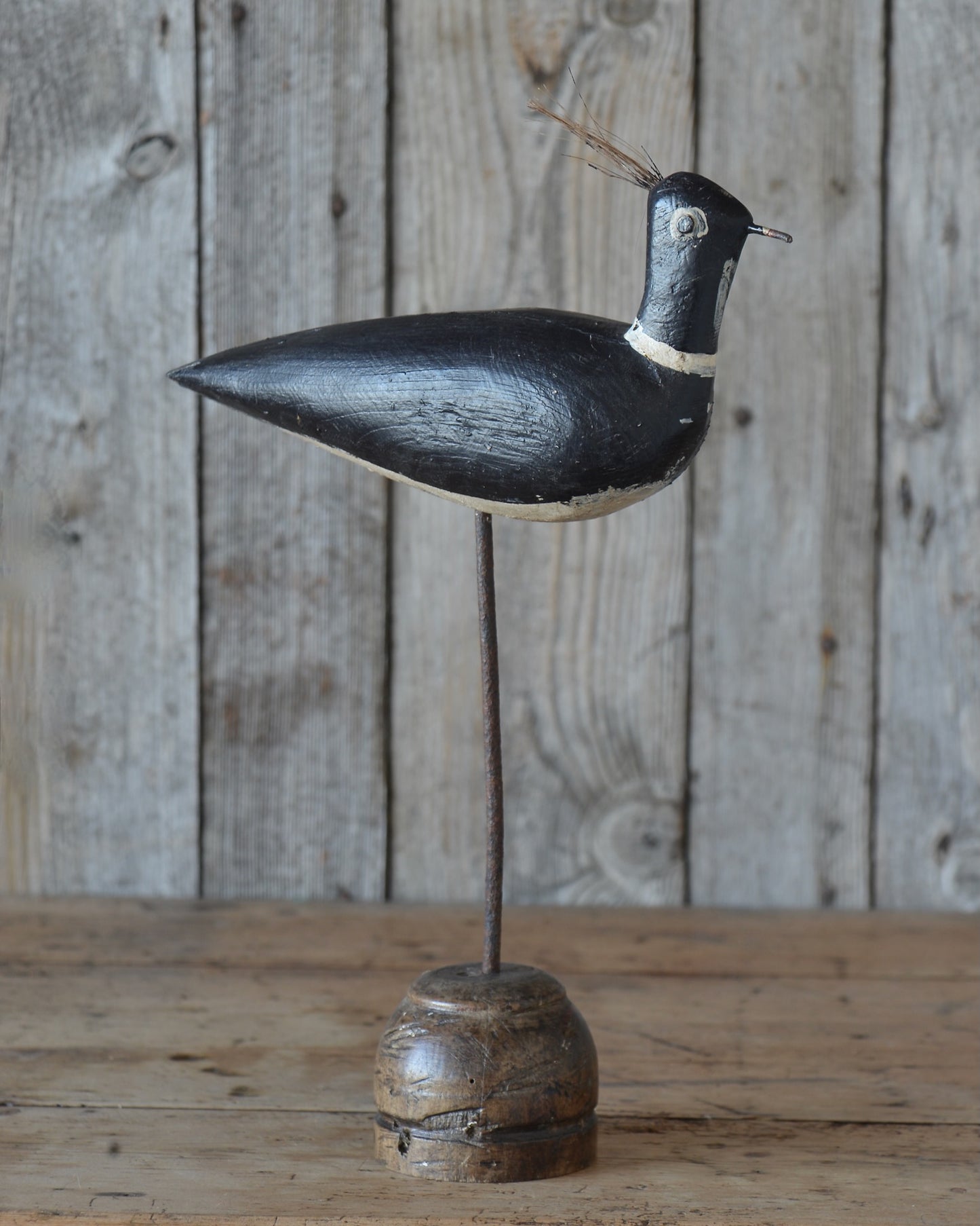 Lapwing decoy.