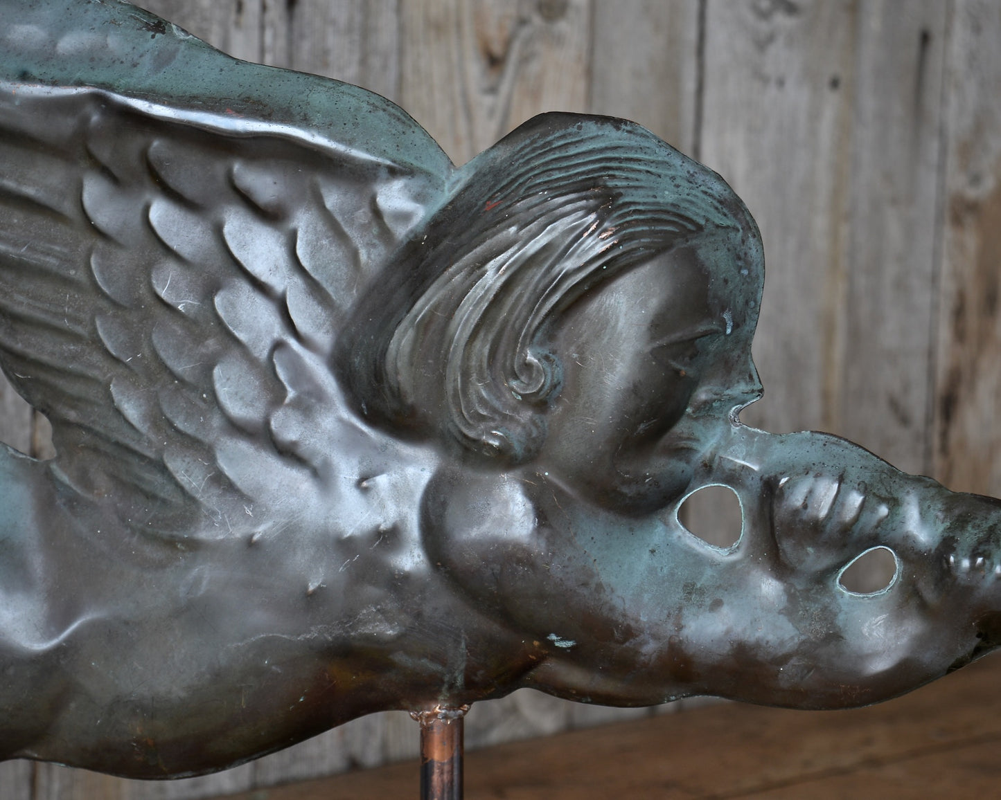 Copper Angel Weathervane