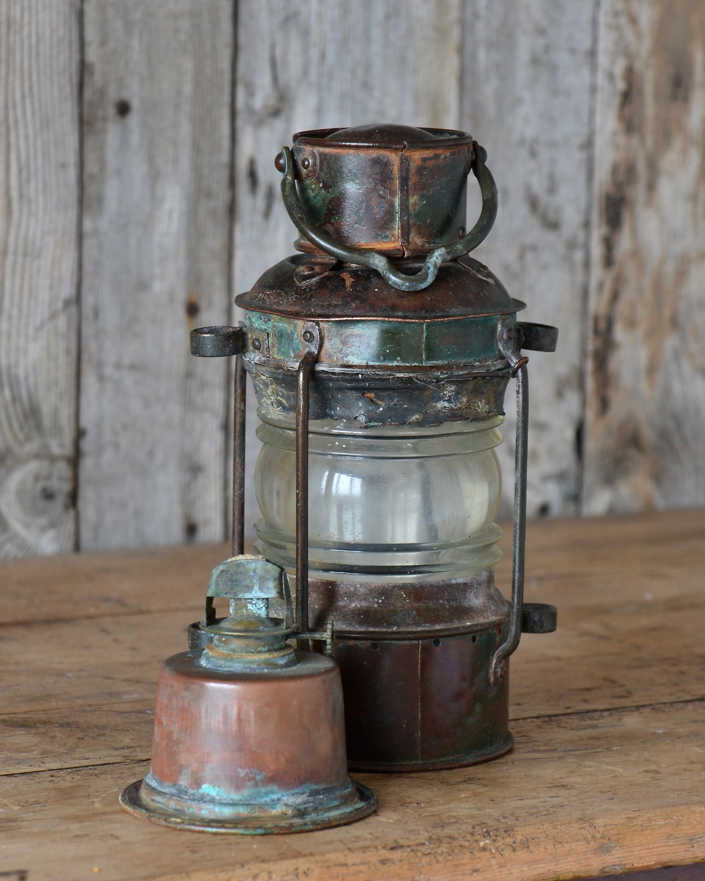 A small Ships lamp.