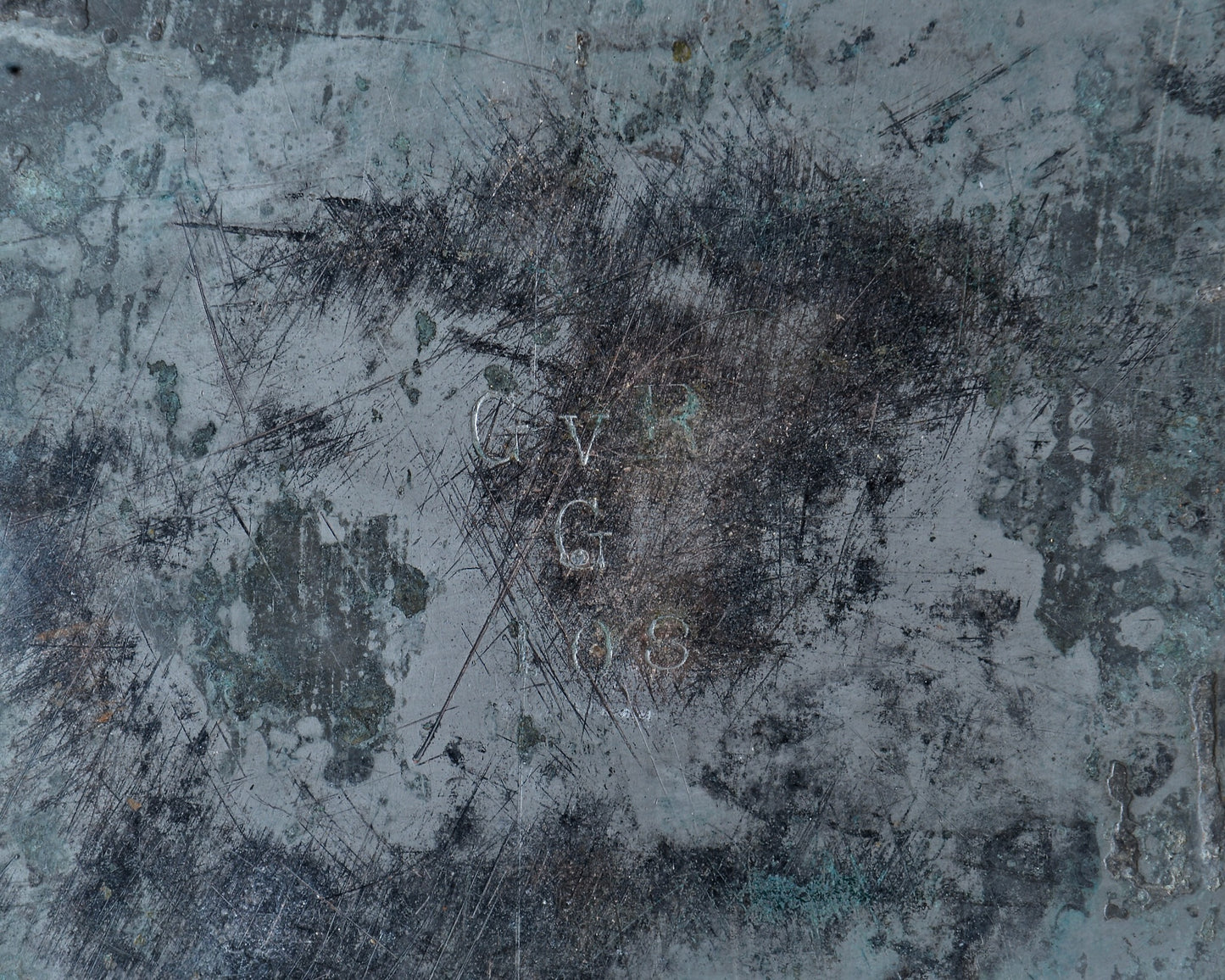 WW1 naval serving plate.